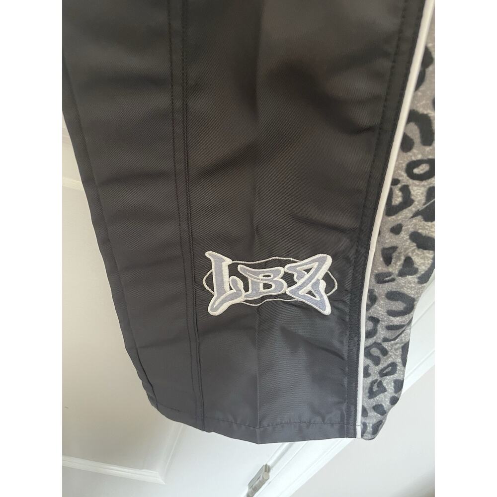 Y2K LBZ Low Waist Leopard Motorcycle Pants, Flare, Rare Vintage, Women’s Size 5 - Picture 7 of 10